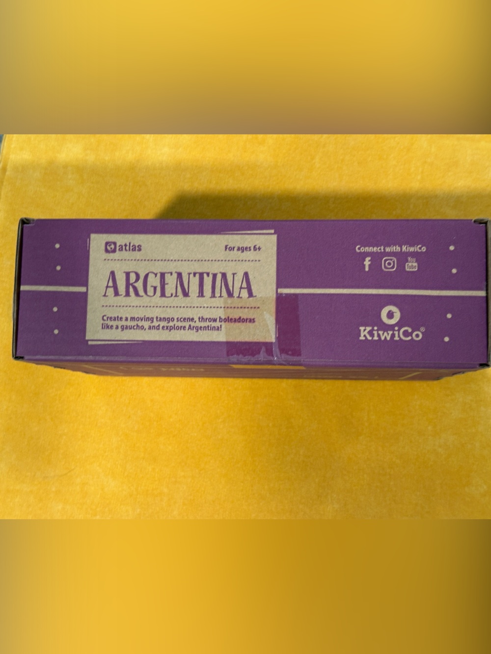 KiwiCo Atlas Crate Argentina Project Kit